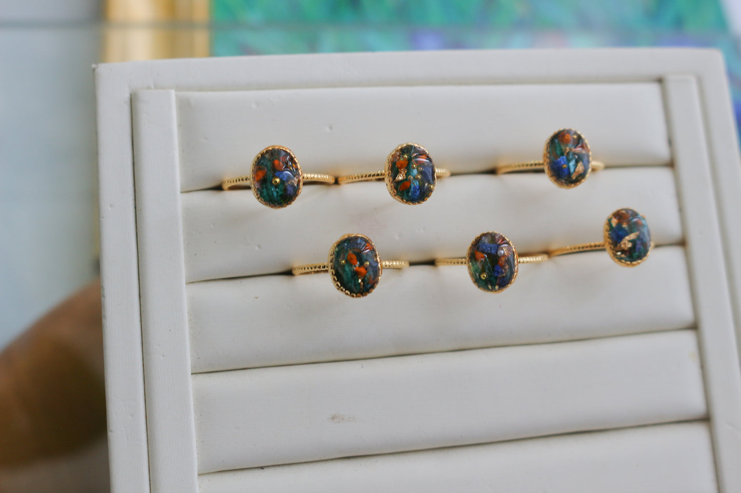 Gogh Inspired Ring No.2 - アイリス