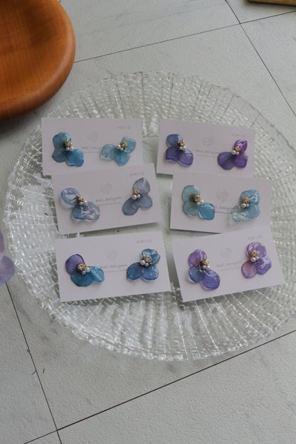 Hydrangea Wing No.145- Titanium Pierce(ピアス）