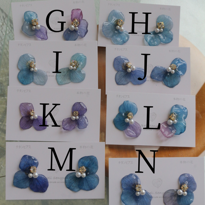 Hydrangea Wing No.145- Titanium Pierce(ピアス）