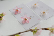 Dangling Someyoshino Sakura Earrings- Medium #S030