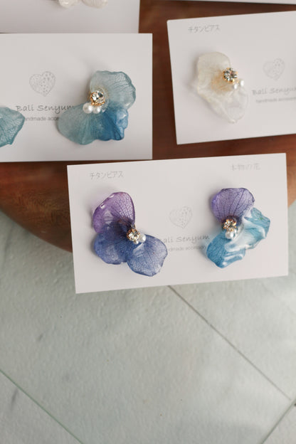 Hydrangea Wing No.138- Titanium Pierce(ピアス）