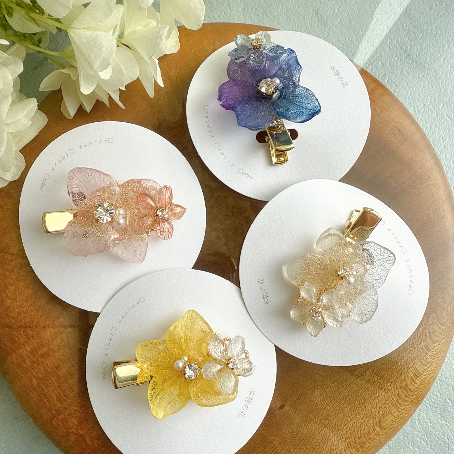 Hydrangea Hair Accessories No.10- Limited Items