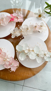 Hydrangea Hair Barrette No.14