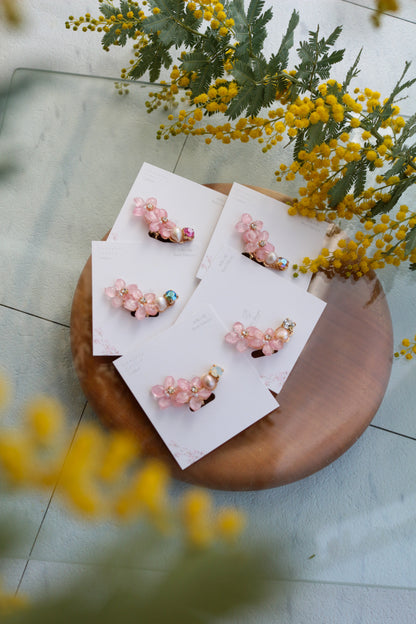 Someiyoshino Doule Sakura Ear-cuff Pink "Left"