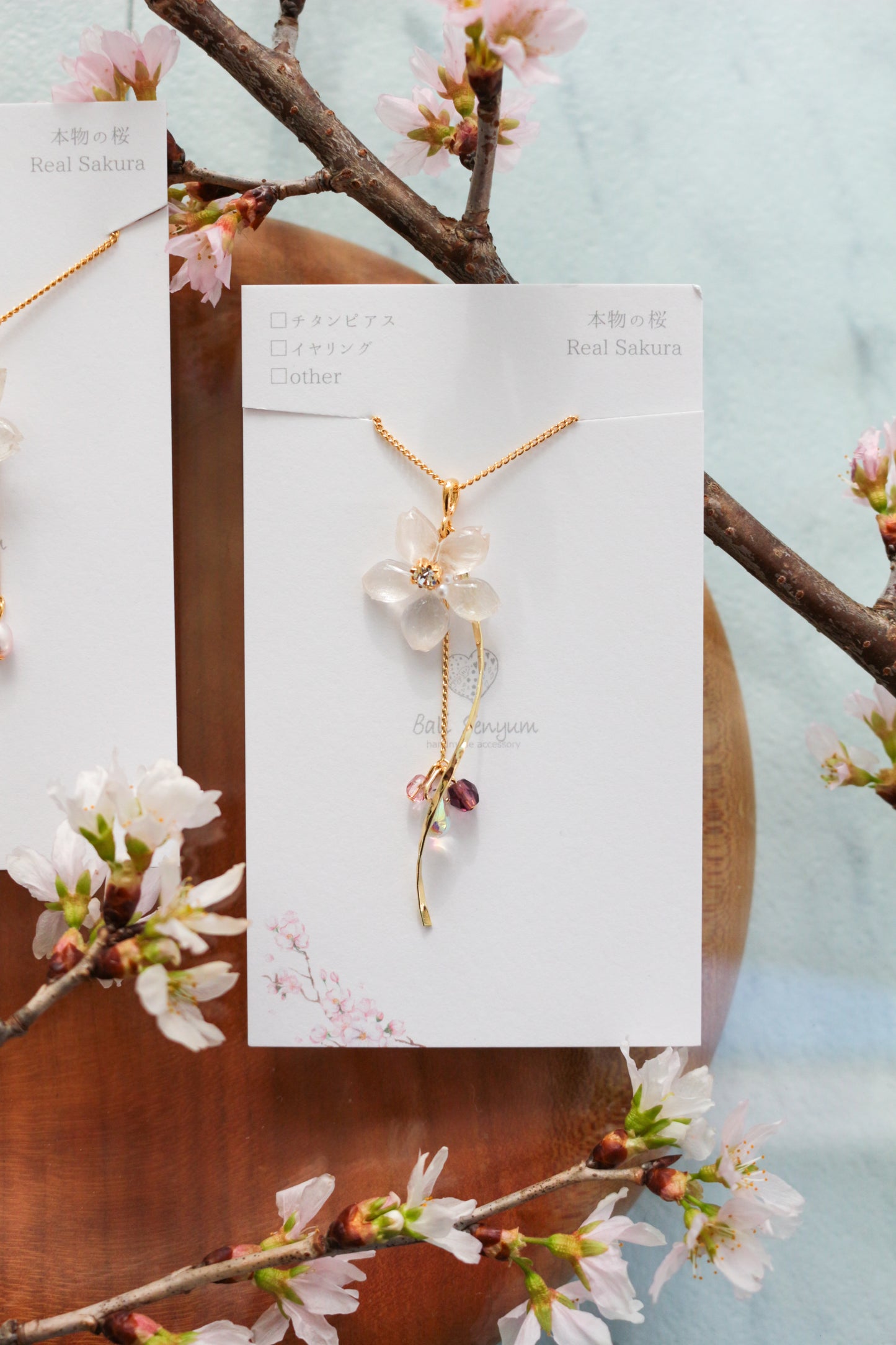 Someiyoshino Sakura Necklace 50cm or 60cm