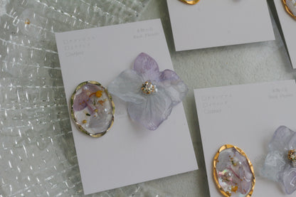 Hydrangea and Flower Medallion No.4 パーツ選べます。