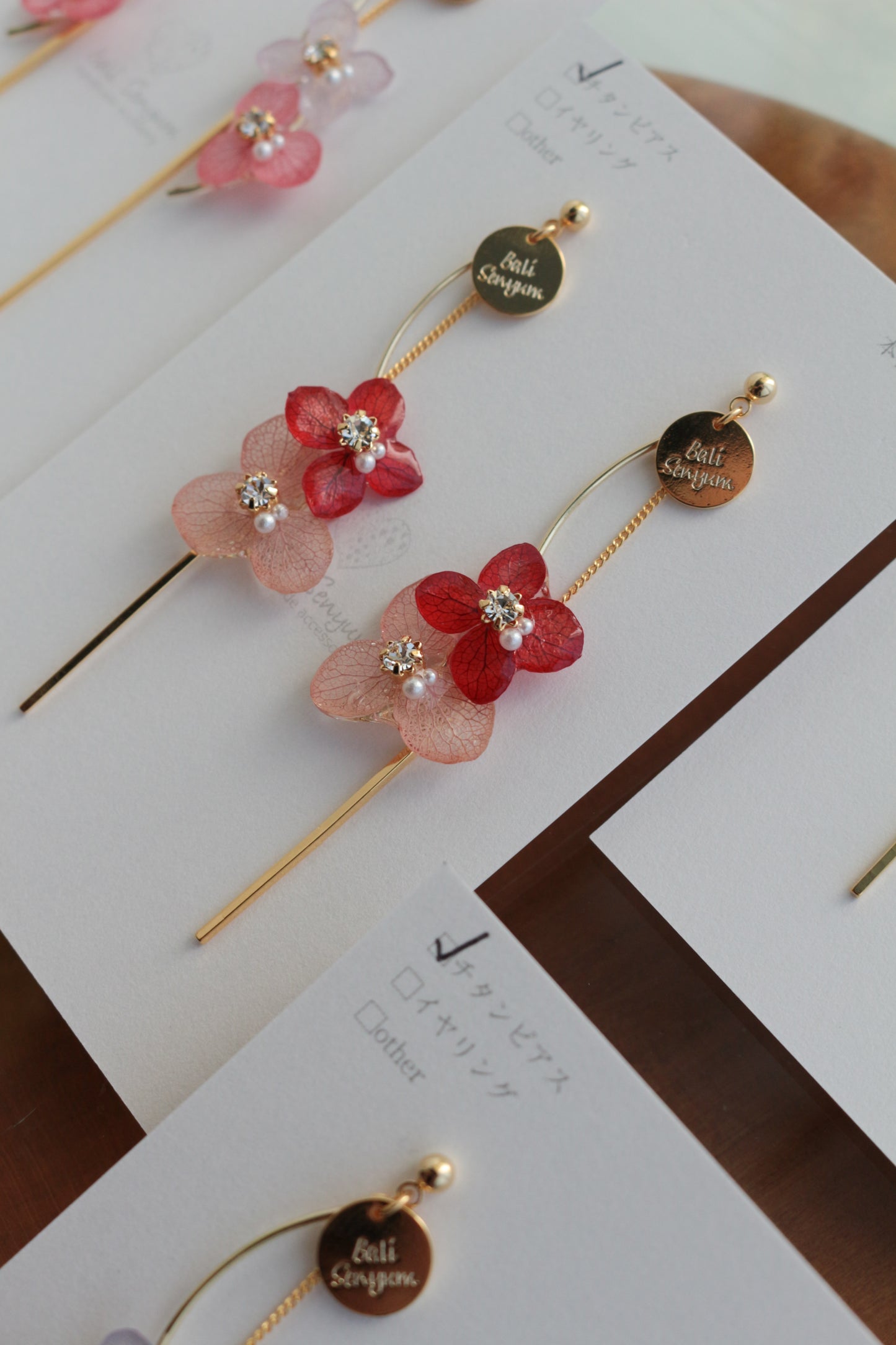 Flower Bouquet Collection -  No.1 ピアスorイヤリング