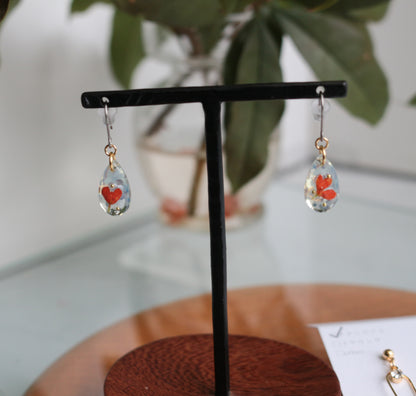 金木犀 Osmanthus Earring No.4 -ピアス　または　イヤリング