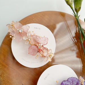 Hydrangea Hair Barrette No.20