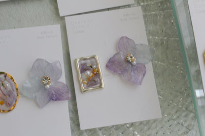Hydrangea and Flower Medallion No.4 パーツ選べます。
