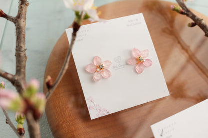Someiyoshino Sakura Earrings - Small size 小サイズ #S003