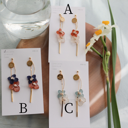 Flower Bouquet Collection -  No.2 ピアスorイヤリング