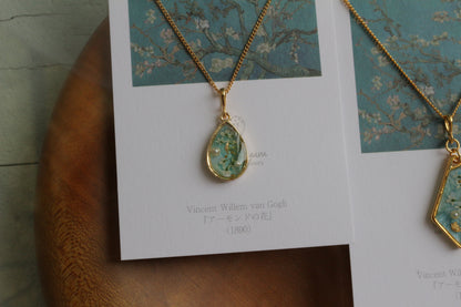Gogh's Almond Tree in Blossom Inspired Necklace - アーモンドの花