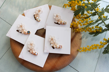 Someiyoshino Doule Sakura Ear-cuff  White  "Left"