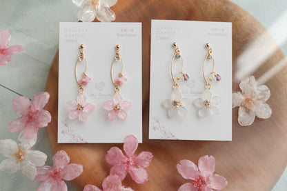 Someiyoshino Sakura Hanami Earrings