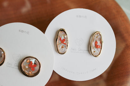 金木犀 Osmanthus Earring No.1