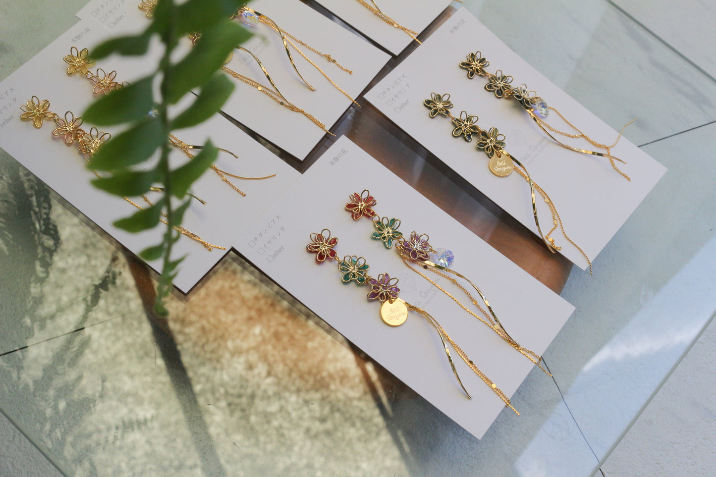 Oshikatsu Hydrangea Earrings No.3 ピアスorイヤリング