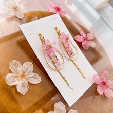 Sakura with Stick Earrings No.2