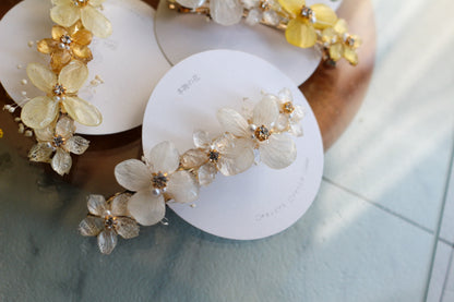 Hydrangea Hair Barrette No.45