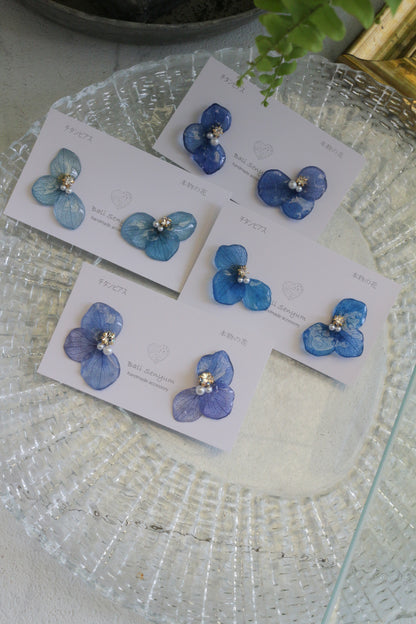 Hydrangea Wing No.147- Titanium Pierce(ピアス）