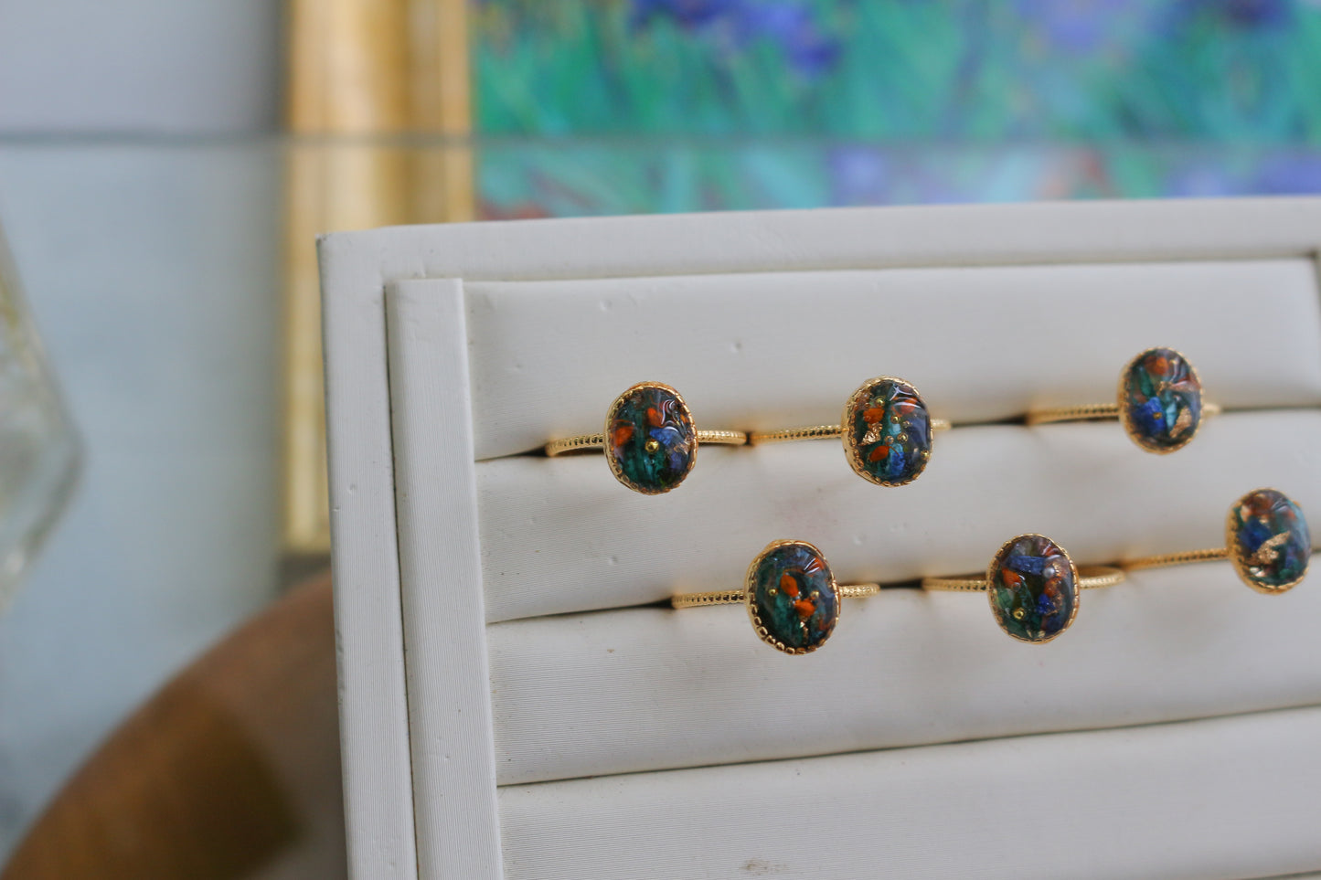 Gogh Inspired Ring No.2 - アイリス