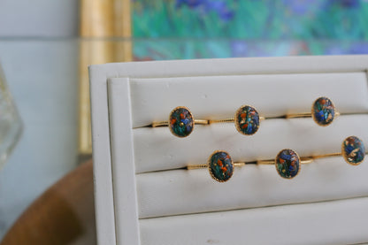 Gogh Inspired Ring No.2 - アイリス