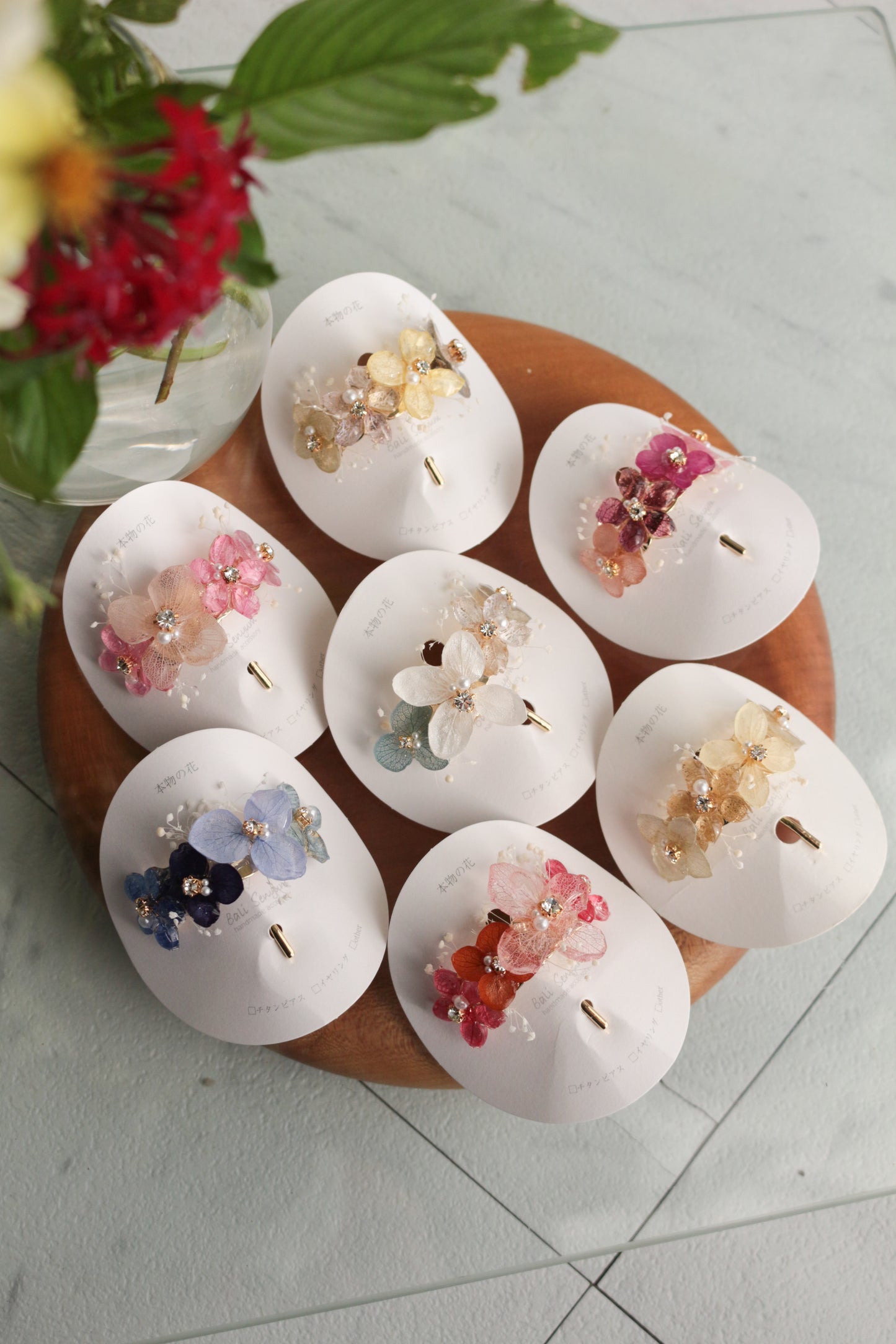 Hanayome Flower Ponytail Hook - No.4