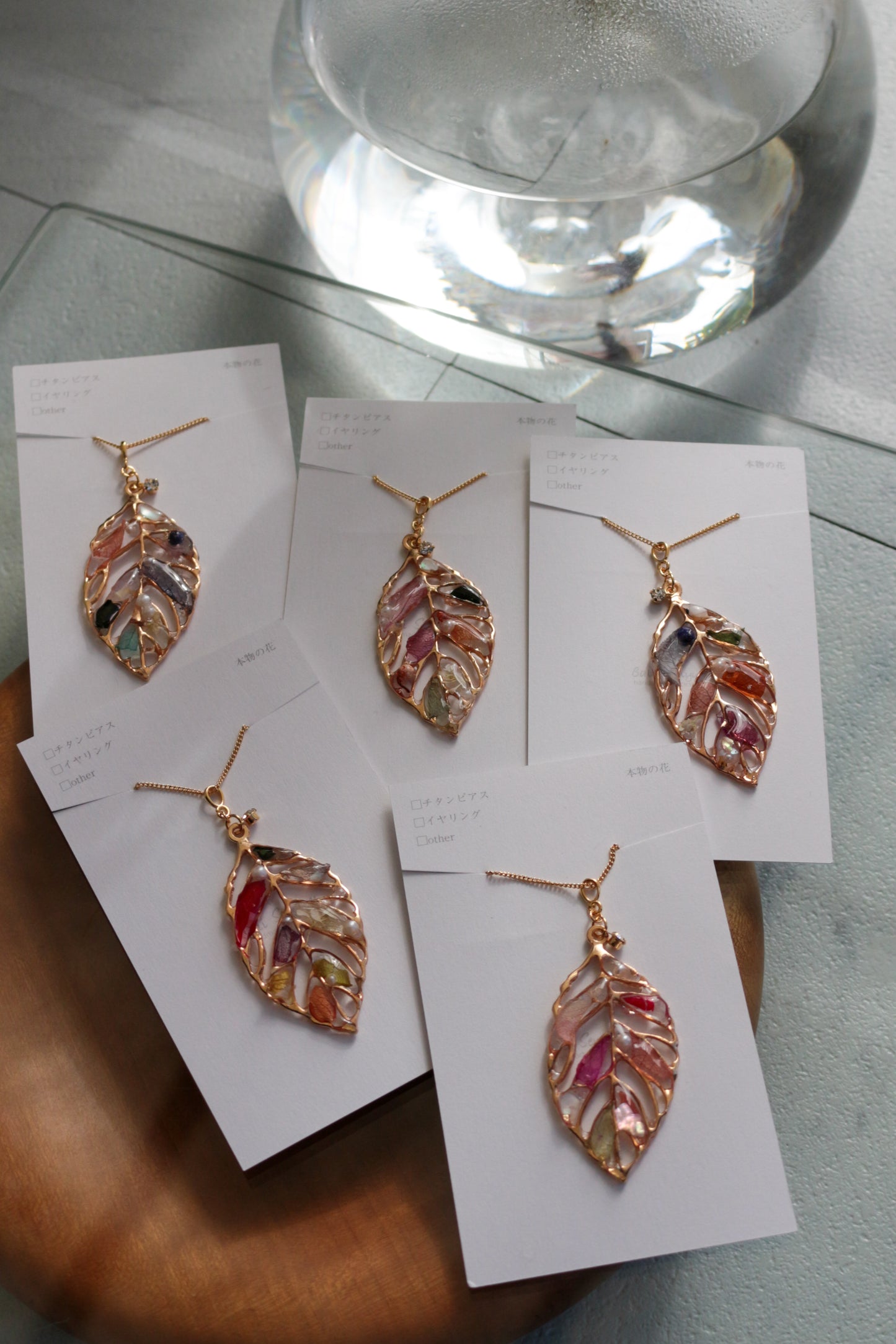 Leaf Necklace 60cm  No.15