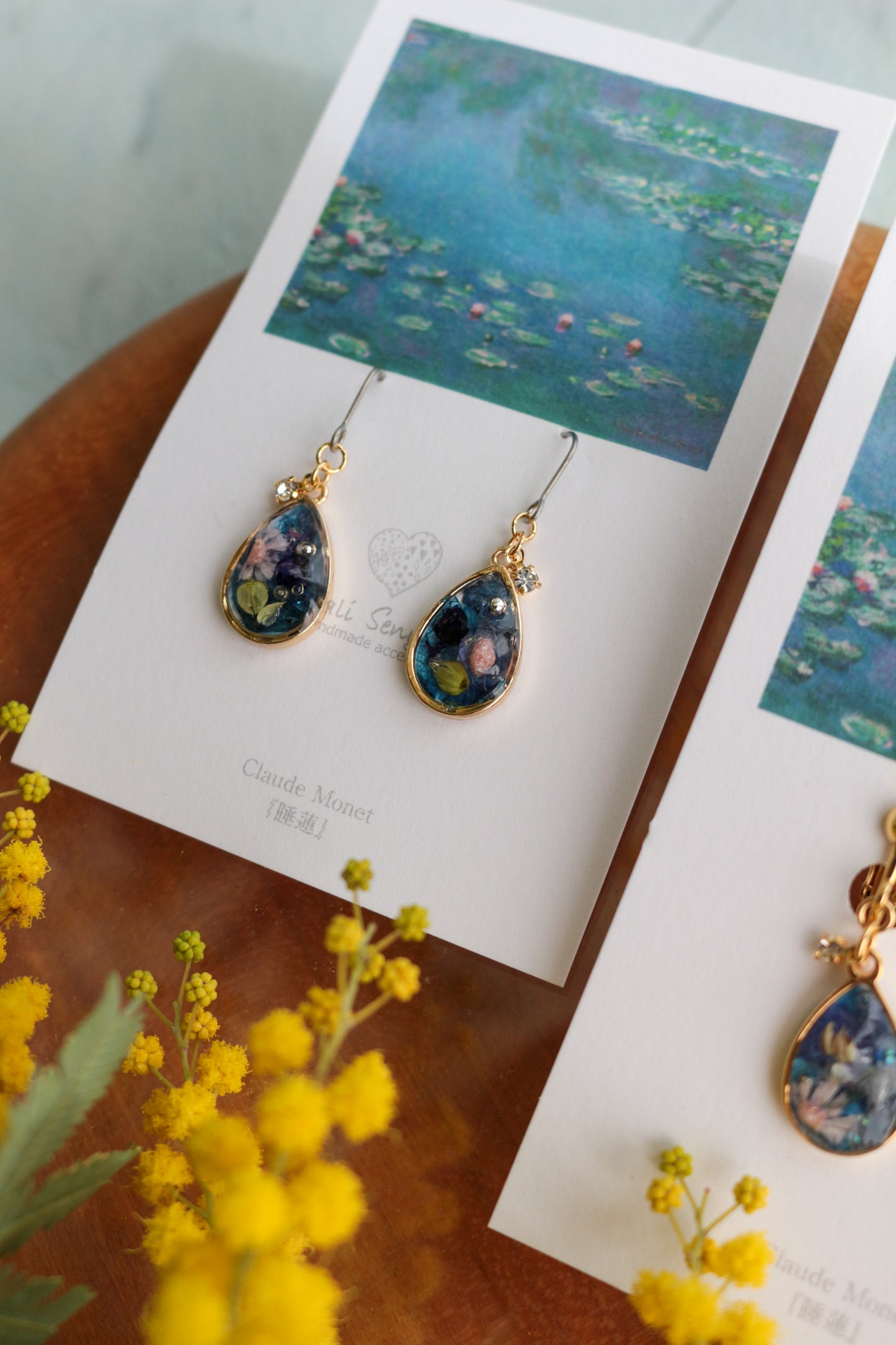Claude Monet Water Lilies Inspired Dangling -No.2 睡蓮