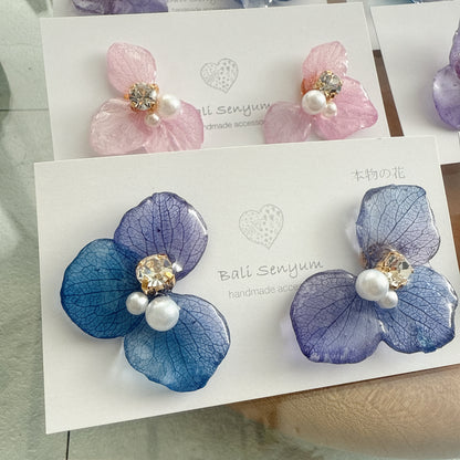 Hydrangea Wing No.112- Titanium Pierce(ピアス）
