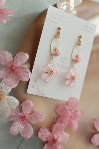 Someiyoshino Sakura Hanami Earrings