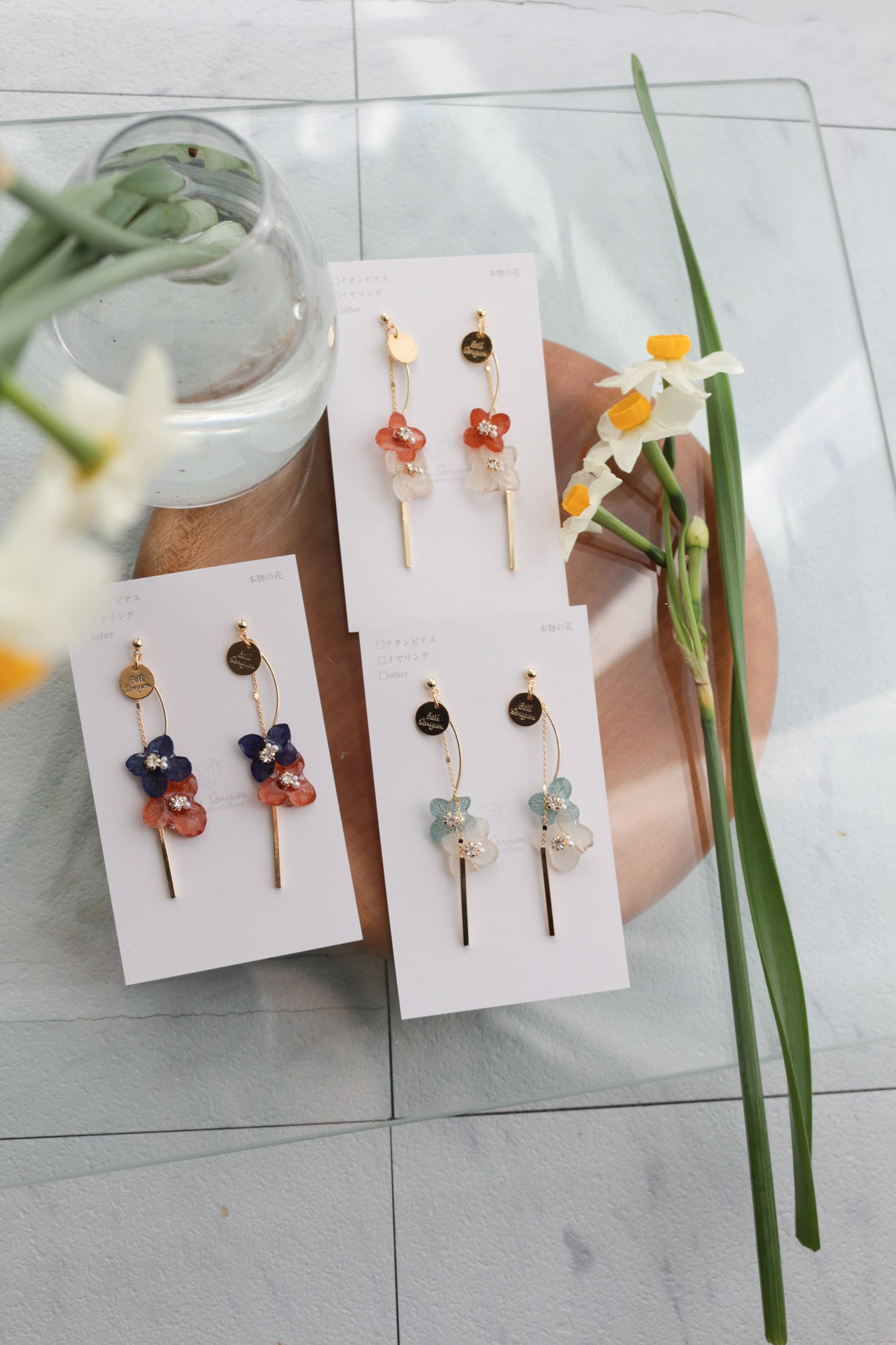 Flower Bouquet Collection -  No.2 ピアスorイヤリング