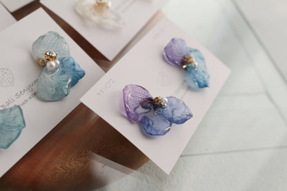 Hydrangea Wing No.138- Titanium Pierce(ピアス）