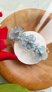 Hydrangea Hair Barrette No.6