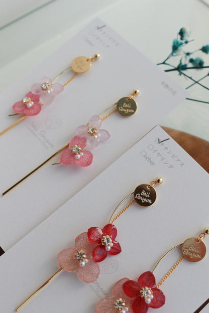 Flower Bouquet Collection -  No.1 ピアスorイヤリング