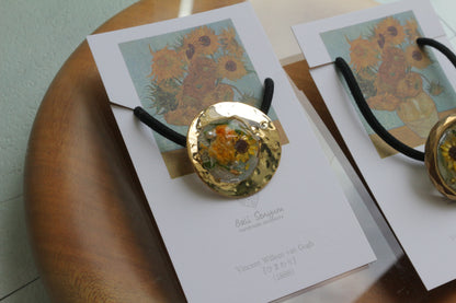 Gogh's Inspired Hair tie - ひまわり