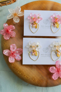 Real "Someiyoshino" Sakura Earring "Sakurako"-2024 No.3