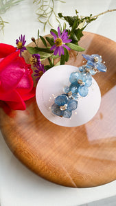 Hydrangea Hair Barrette No.7