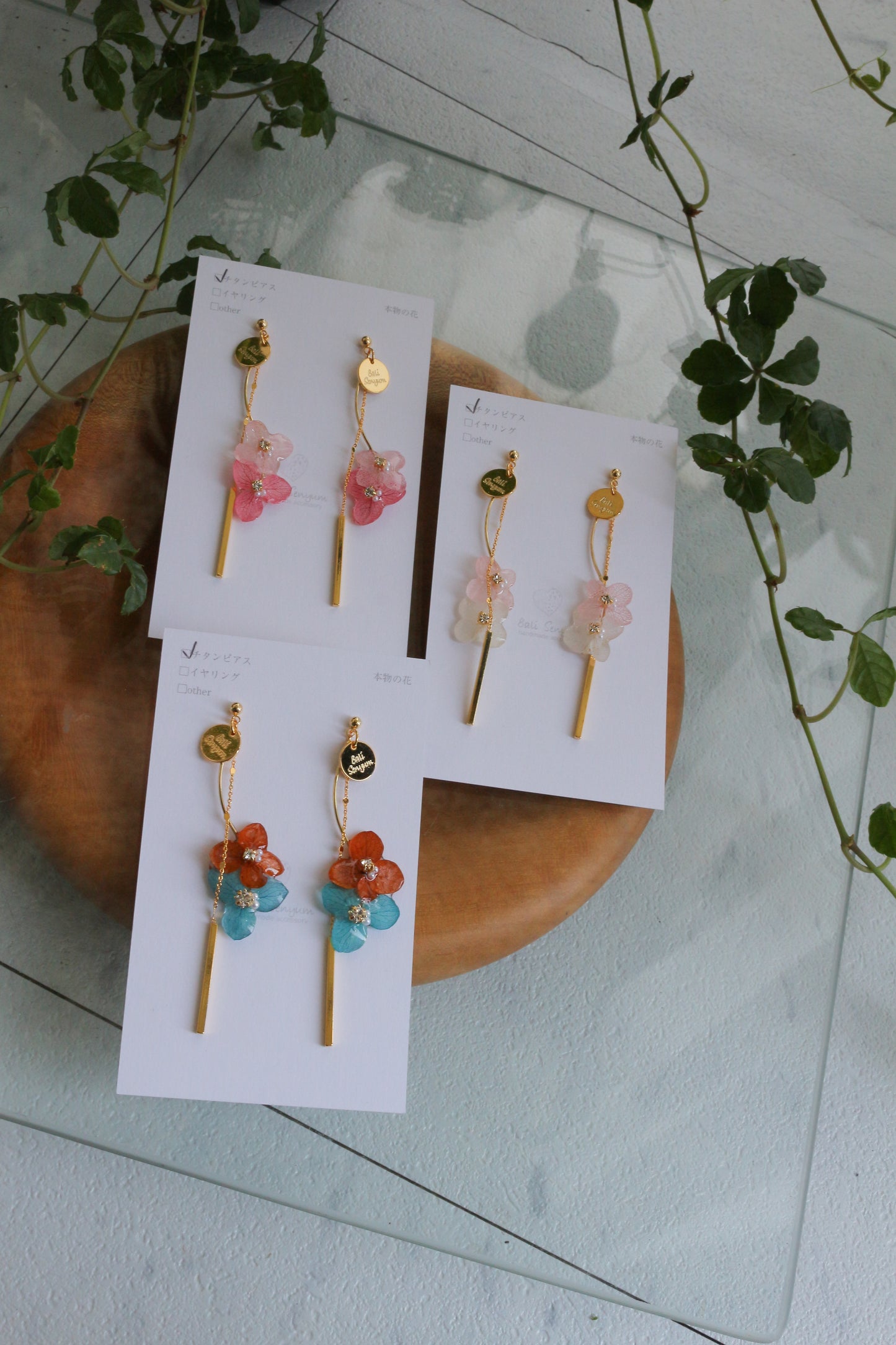Flower Bouquet Collection -  No.3 ピアスorイヤリング