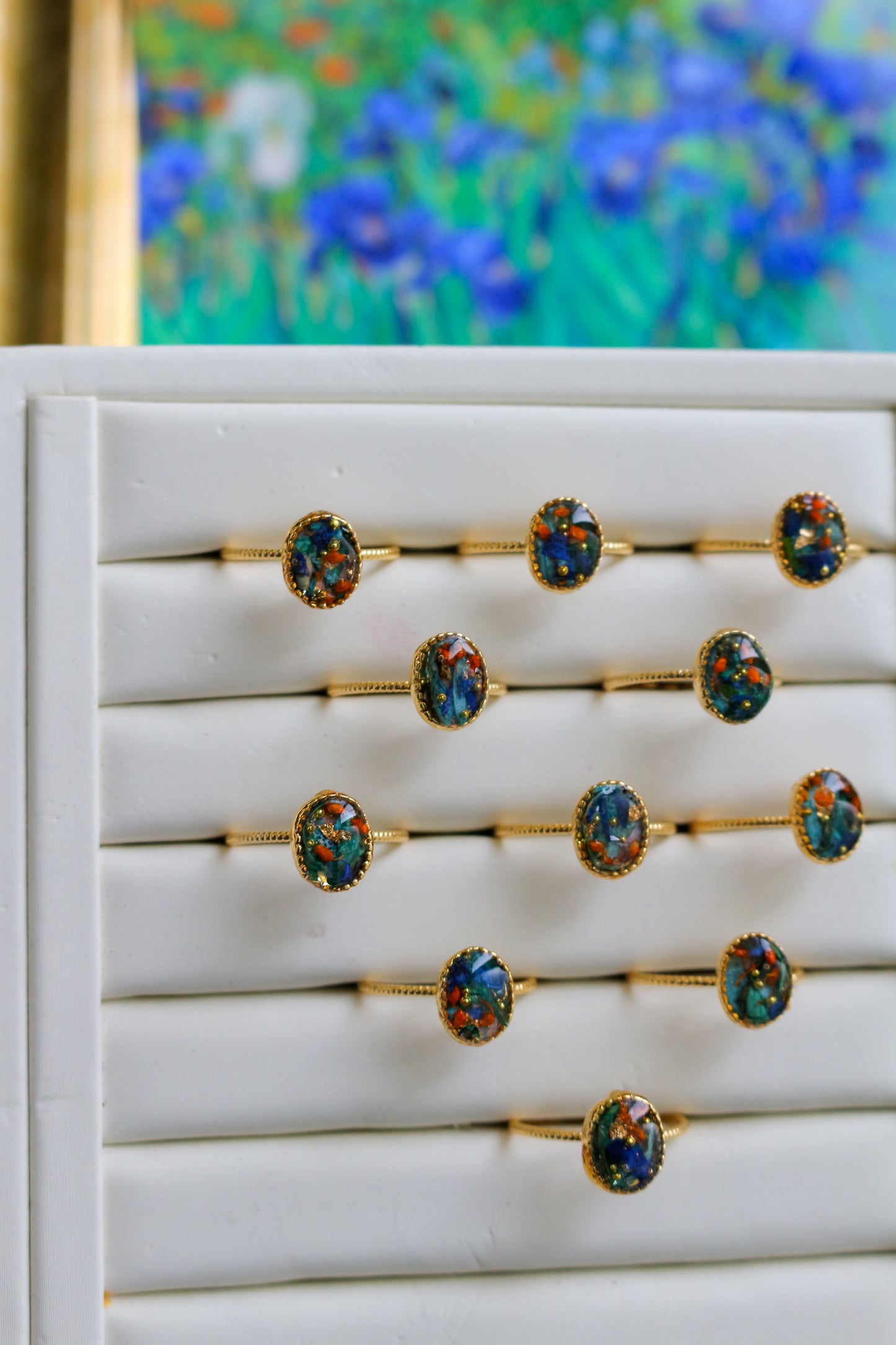 Gogh Inspired Ring No.1 - アイリス