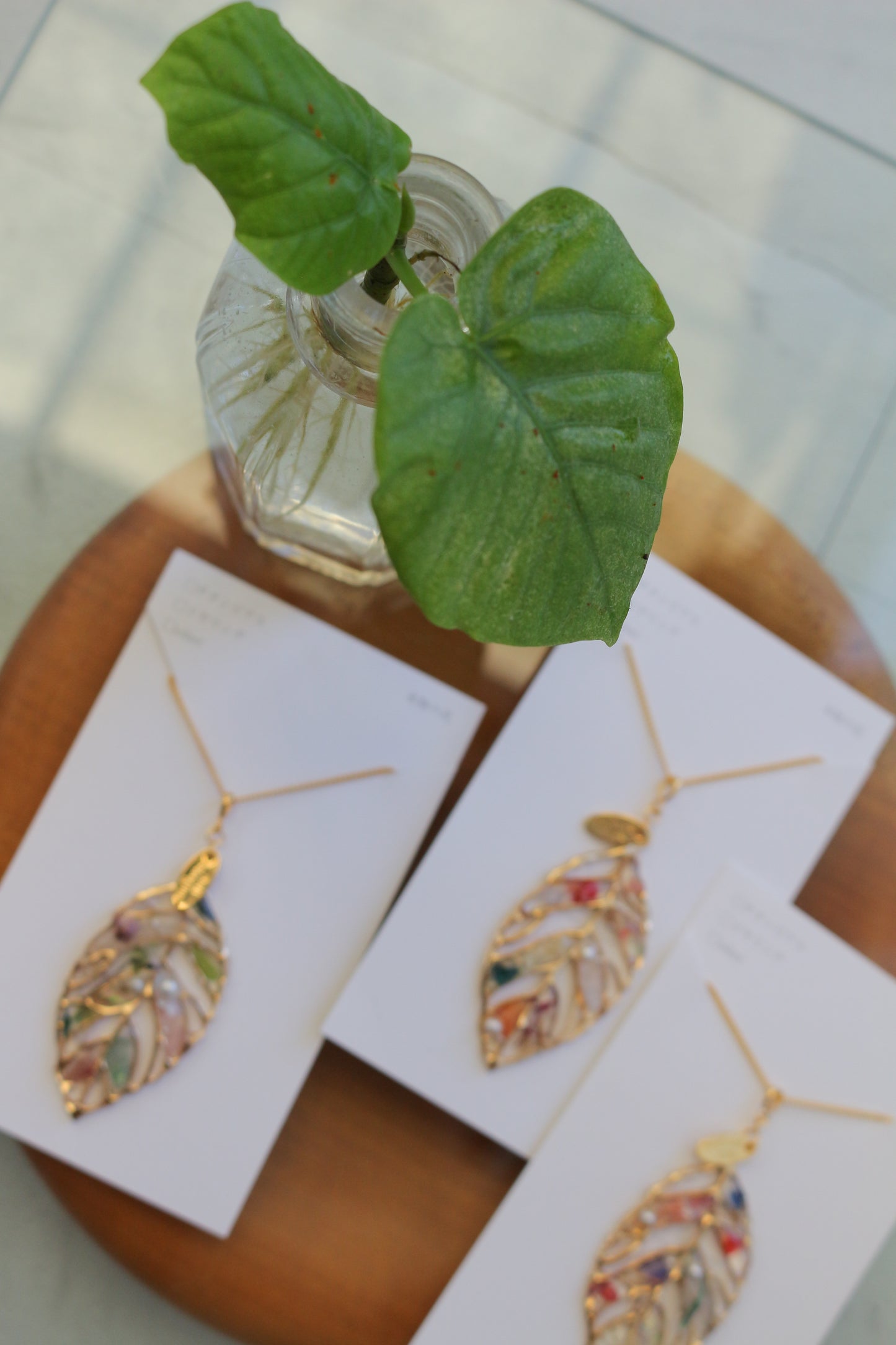Leaf Necklace 60cm  No.3