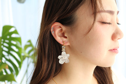 Someiyoshino Real Shape Sakura Earrings