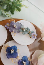 Hydrangea Hair Barrette No.24