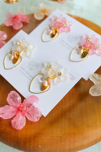 Real "Someiyoshino" Sakura Earring "Sakurako"-2024 No.3