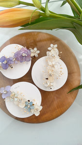 Hydrangea Hair Barrette No.21