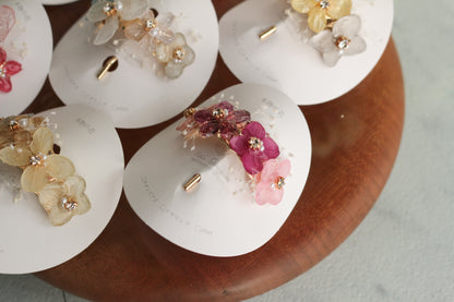 Hanayome Flower Ponytail Hook - No.4