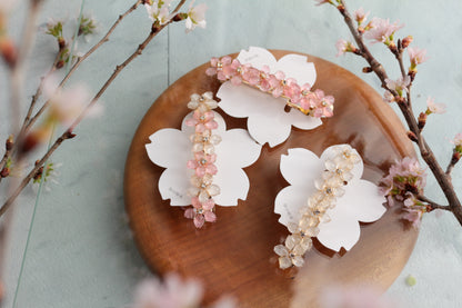 Six Someiyoshino Sakura Hair Barrette #S038