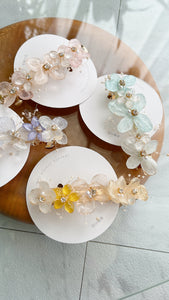 Hydrangea Hair Barrette No.12