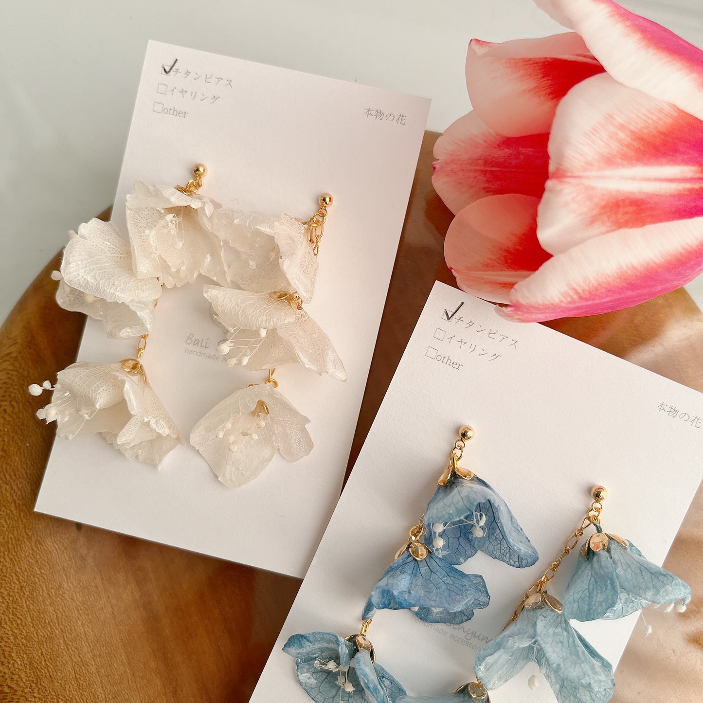 "Hanayome" Collection Earring No.42 パーツ選べます