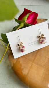 Christmas Gift Earring - White  Christmas #24